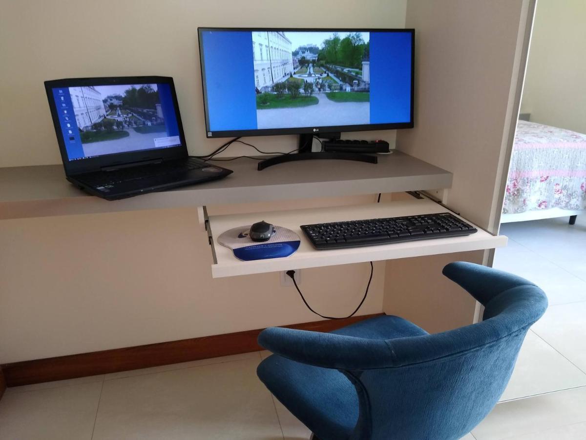 Apartamento A Beira Mar Completo Com Churrasqueira フロリアノポリス エクステリア 写真